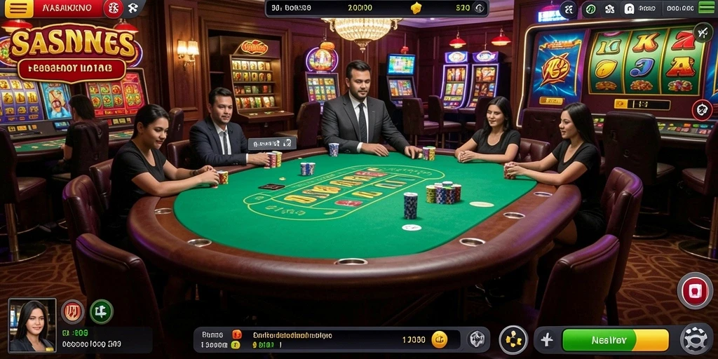 Tampilan awal game dengan karakter utama yang siap berpetualang.