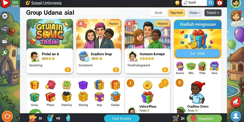 Tampilan antarmuka yang ramah pengguna.