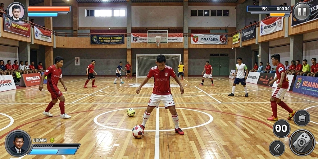 Tampilan karakter yang menarik dan menawan.
