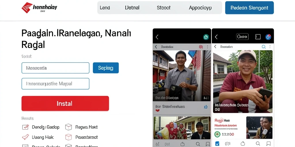 Tampilan antarmuka yang menarik dan mudah digunakan.