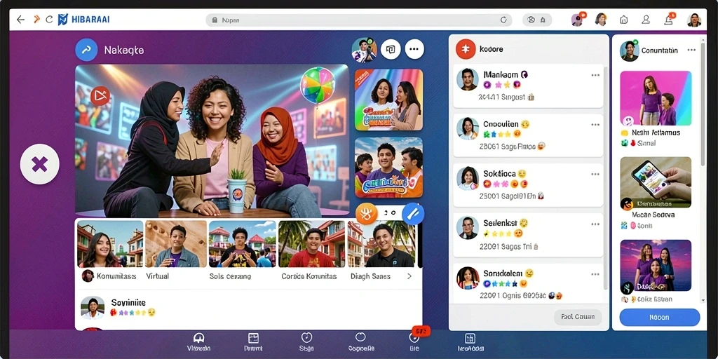 Tampilan antarmuka yang user-friendly.