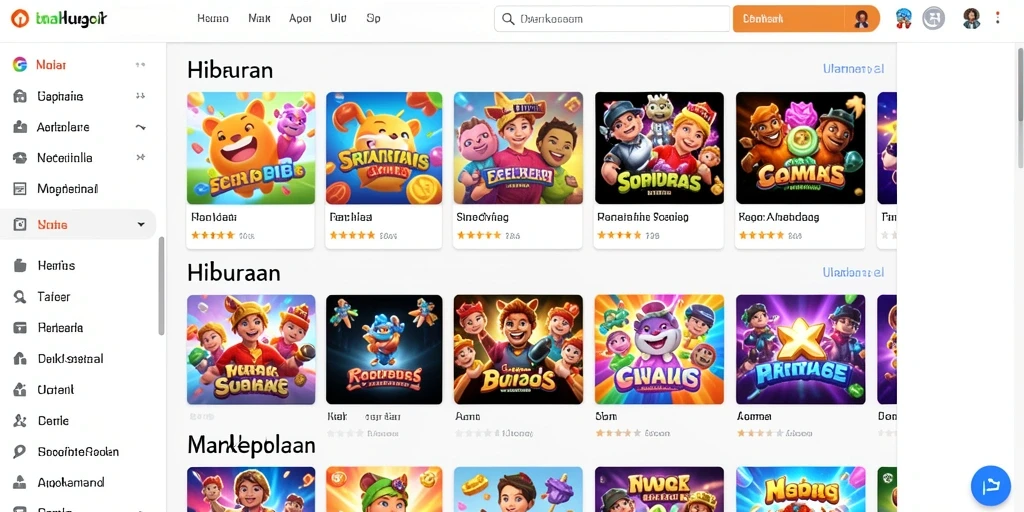 Tampilan antarmuka yang menarik dan intuitif.