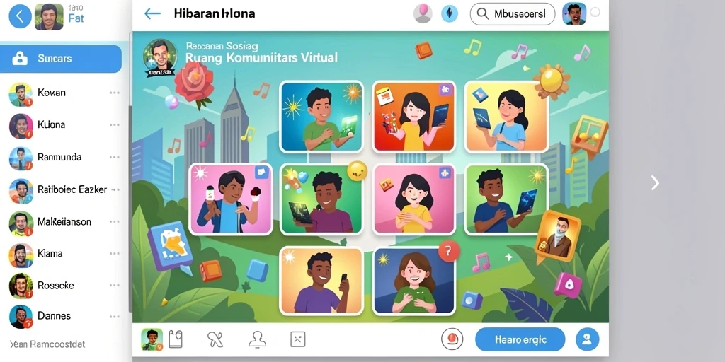 Tampilan antarmuka yang menarik dan user-friendly.