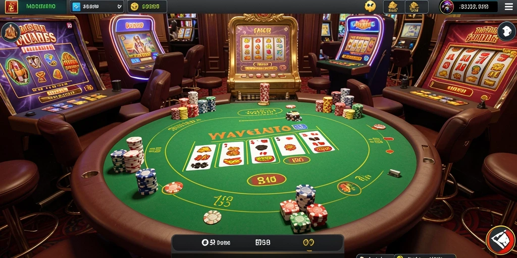 Tampilan awal game yang menarik dengan grafis memukau.