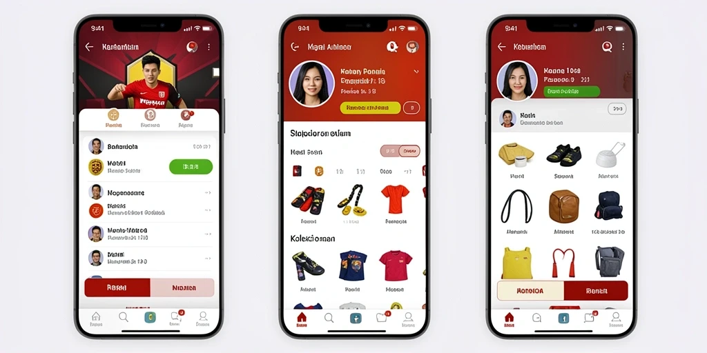 Tampilan antarmuka yang user-friendly dan menarik.