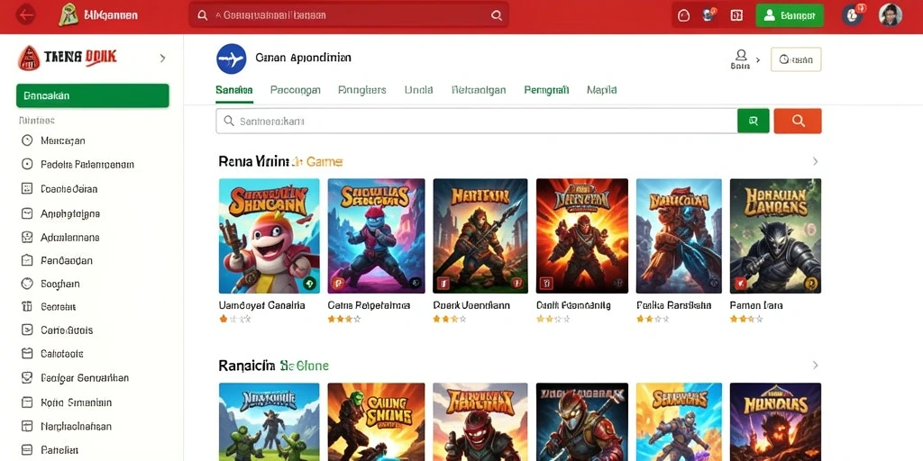 Tampilan antarmuka yang mudah digunakan.