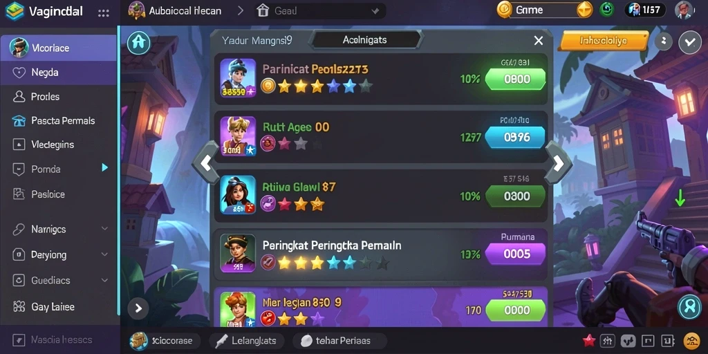 Tampilan utama RAJACLUB yang menarik dan sederhana.