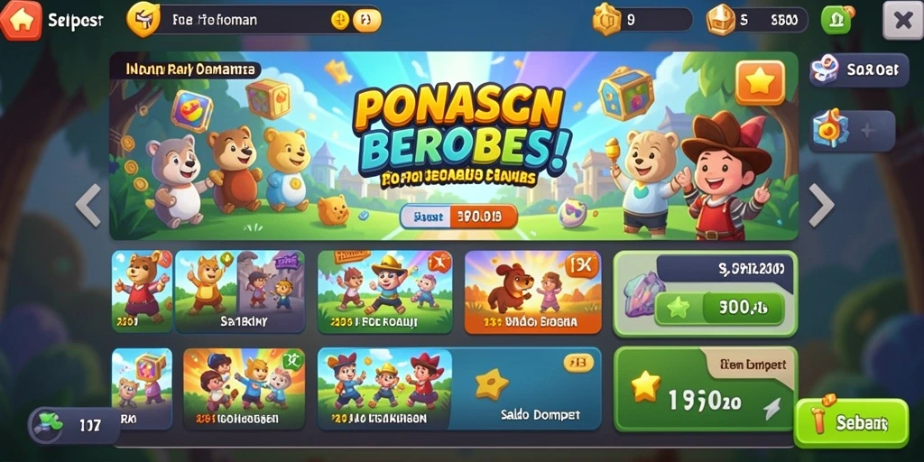 Screenshot dari permainan slot klasik yang menarik.